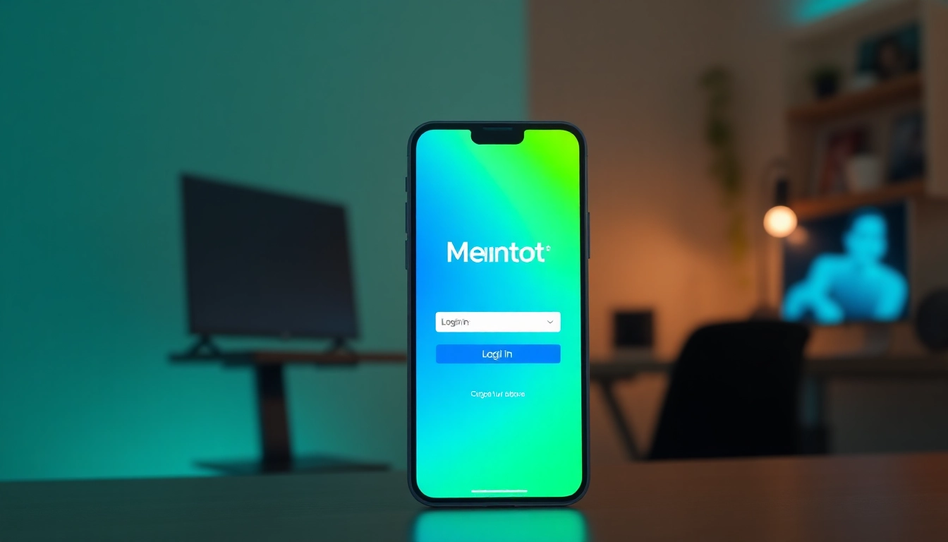 Mentot login interface on mobile device with secure, user-friendly design for Indonesian players seeking trusted slot and togel services.
